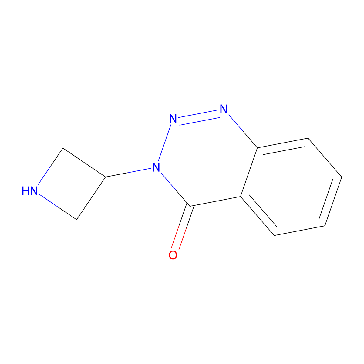 3-(azetidin-3-yl)benzo[d][1,2,3]triazin-4(3H)-one molecular structure, CAS 2097992-89-5