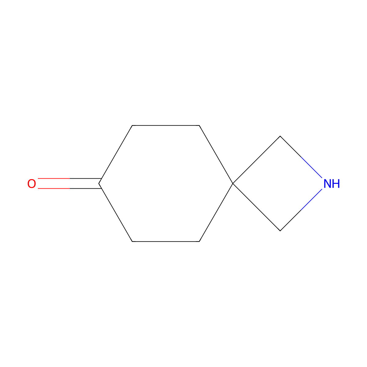 2-Azaspiro[3.5]nonan-7-one molecular structure, CAS 2098118-41-1