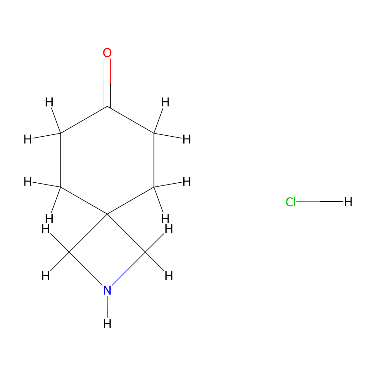 2-Azaspiro[3.5]nonan-7-one hydrochloride molecular structure, CAS 2098118-42-2