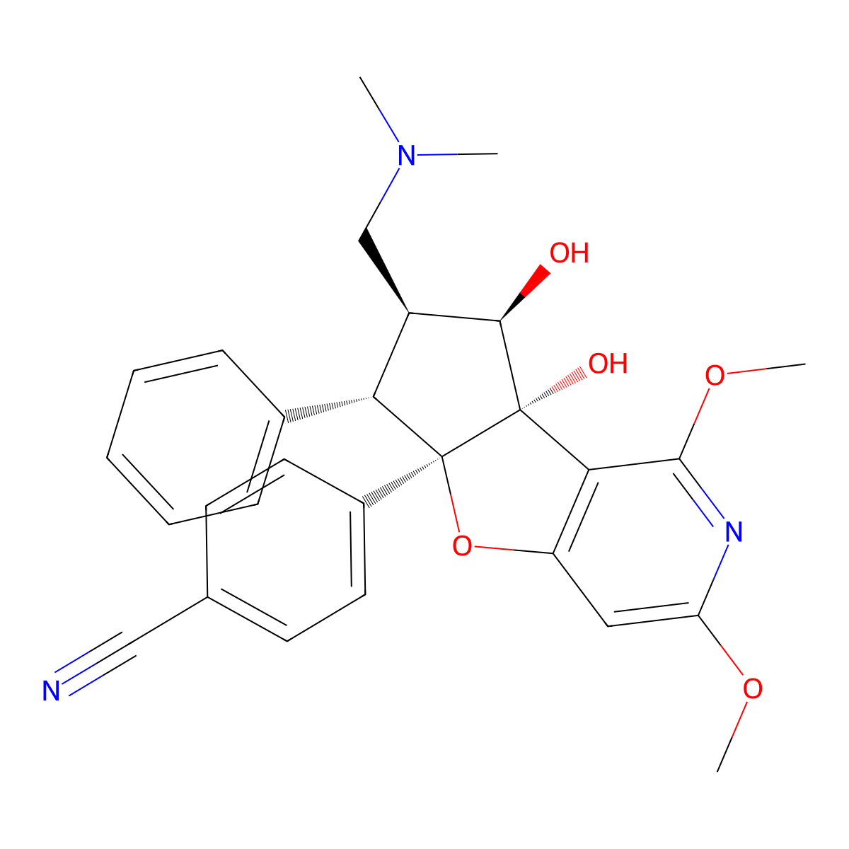 Zotatifin molecular structure, CAS 2098191-53-6