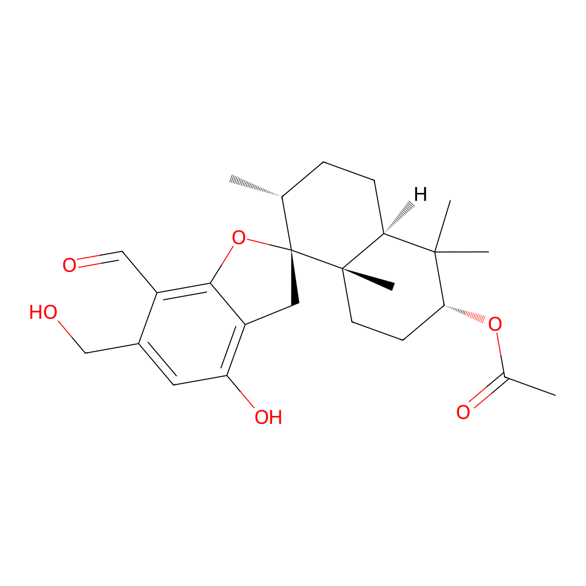 Stachybotrysin B molecular structure, CAS 2098376-42-0