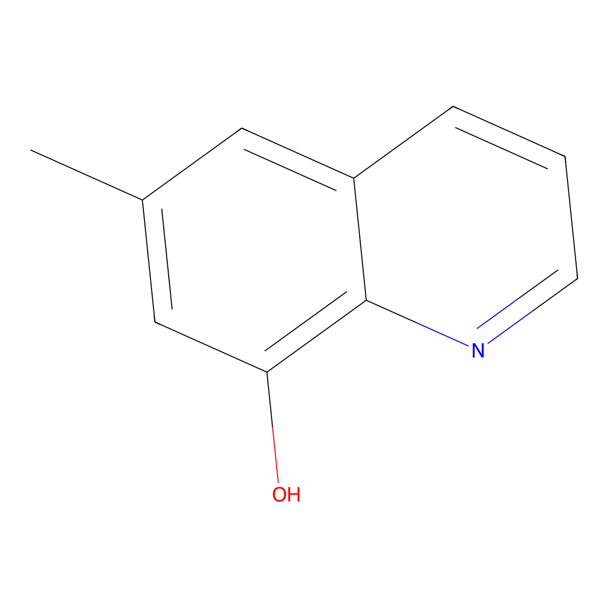 6-Methylquinolin-8-ol molecular structure, CAS 20984-33-2