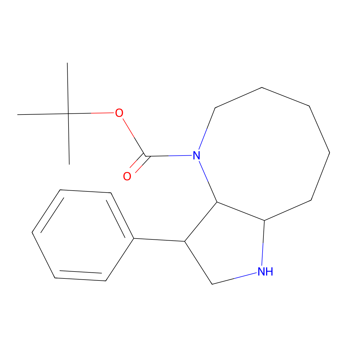3-Phenyl-decahydro-1 molecular structure, CAS 2098497-07-3