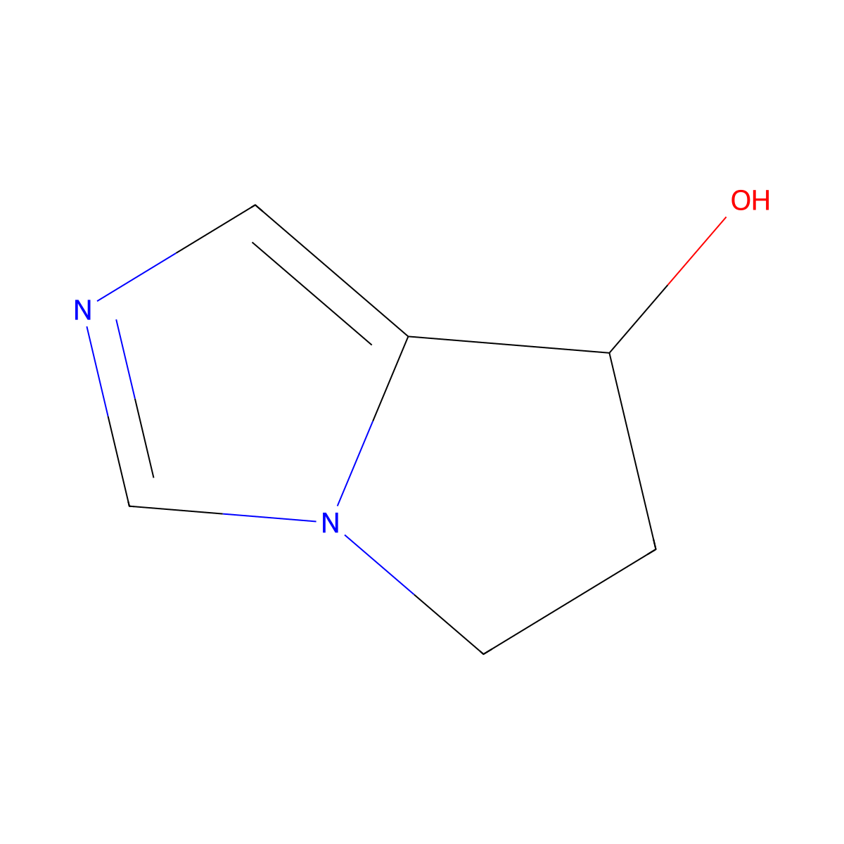 6,7-Dihydro-5H-pyrrolo[1,2-c]imidazol-7-ol molecular structure, CAS 2098584-35-9