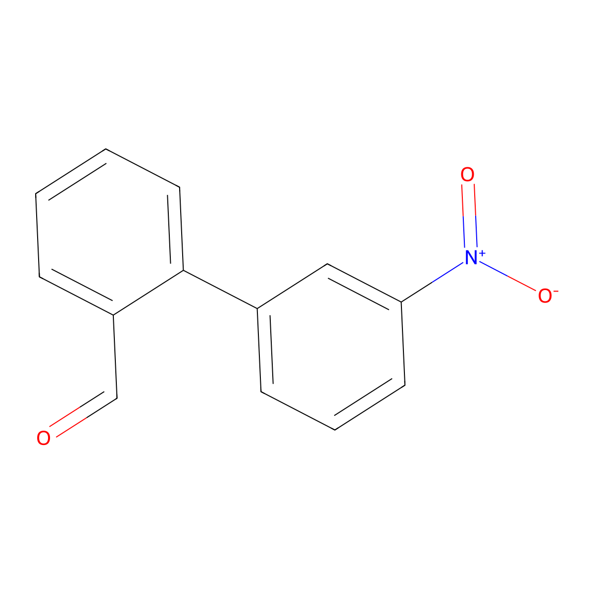 3'-Nitro[1,1'-biphenyl]-2-carbaldehyde molecular structure, CAS 209863-08-1