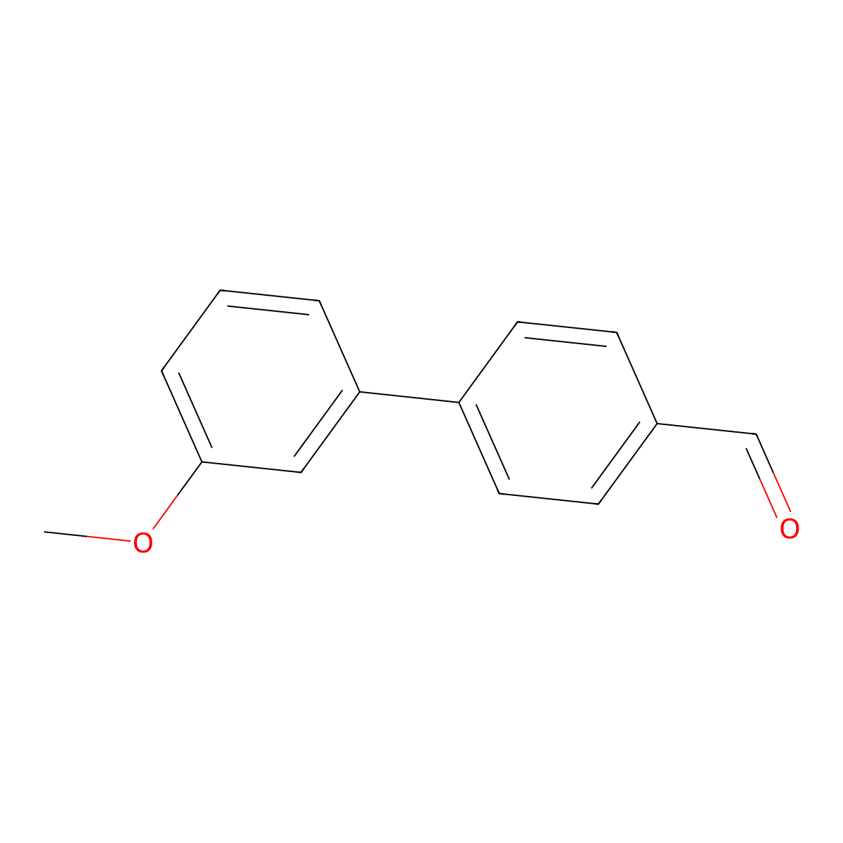 3'-Methoxy-[1,1'-biphenyl]-4-carbaldehyde molecular structure, CAS 209863-09-2