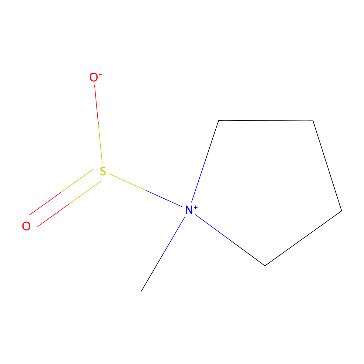 Sulfur Dioxide 1-Methylpyrrolidine Adduct molecular structure, CAS 2098851-56-8