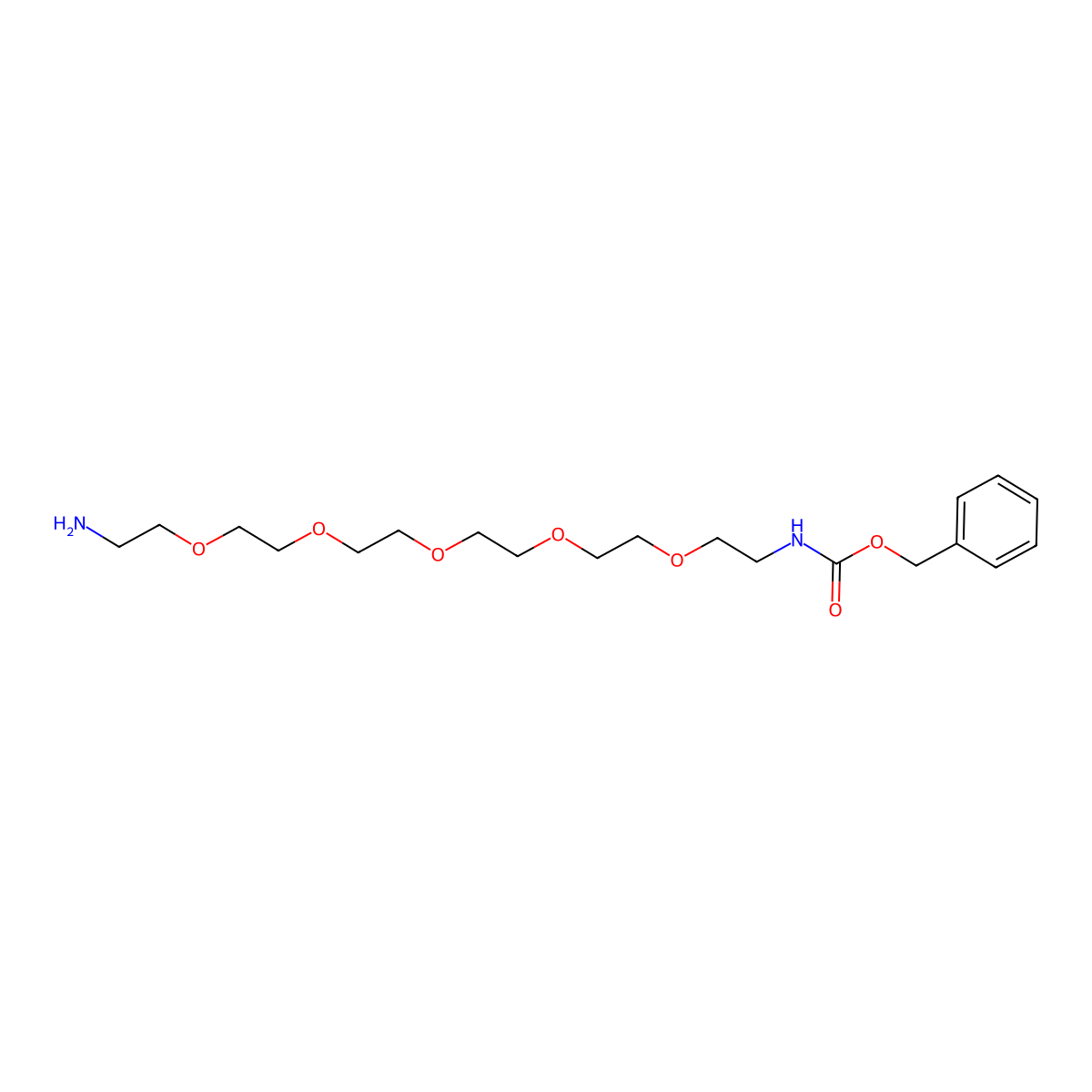 CbzNH-PEG5-CH2CH2NH2 molecular structure, CAS 2098983-25-4