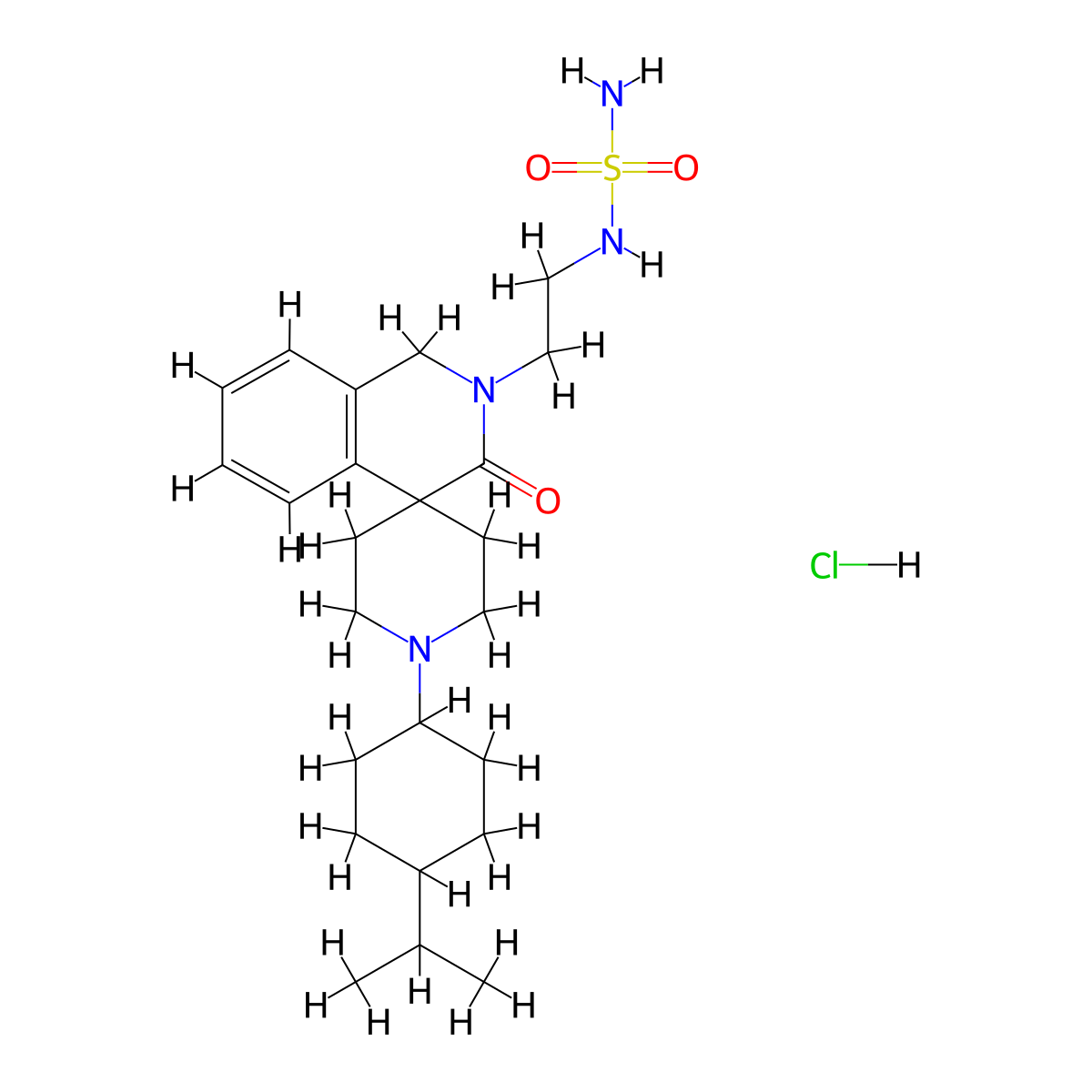 AT-121 hydrochloride molecular structure, CAS 2099681-71-5