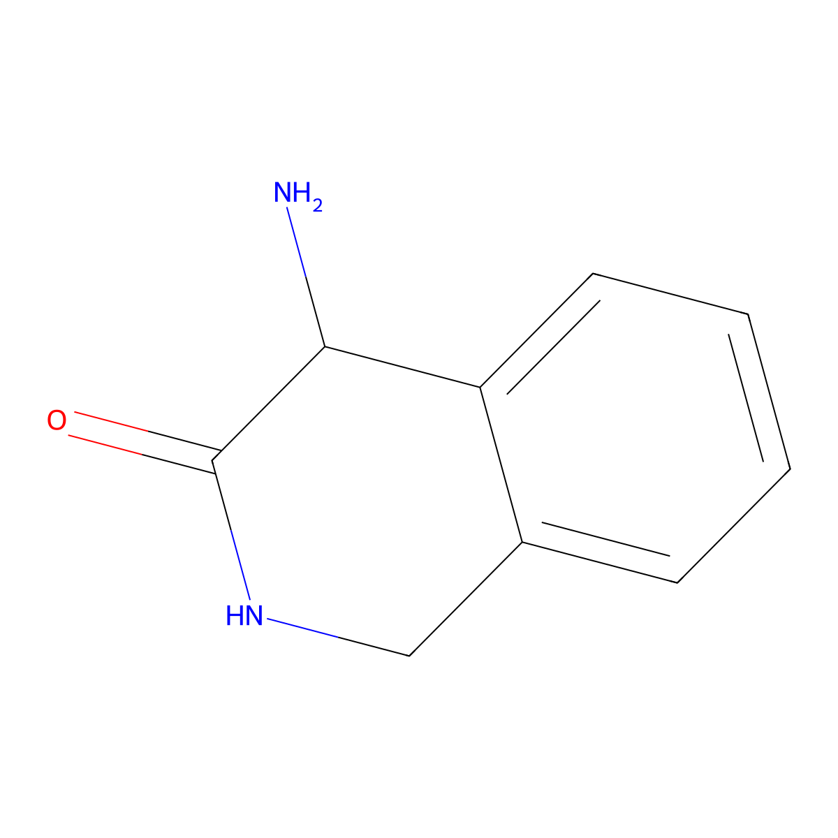 4-Amino-1,2-dihydroisoquinolin-3(4H)-one molecular structure, CAS 209983-18-6