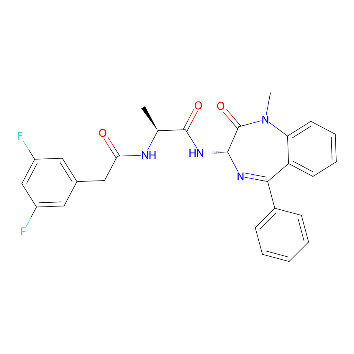 Compound E molecular structure, CAS 209986-17-4