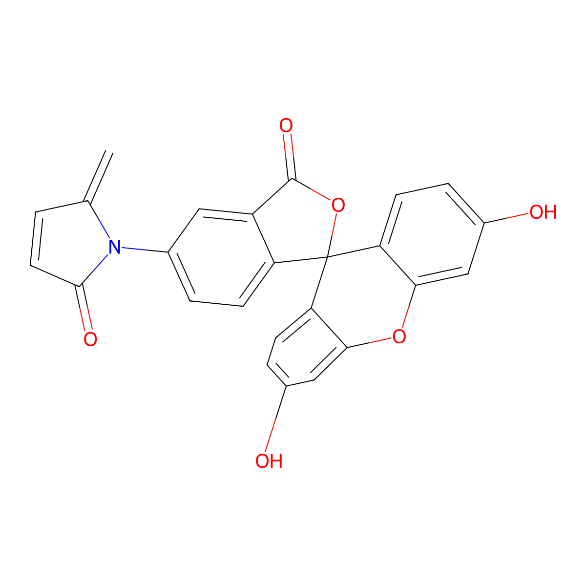 5MP-Fluorescein molecular structure, CAS 2100282-58-2