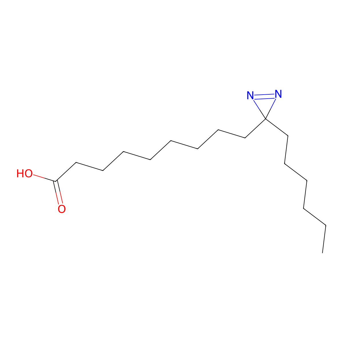 Photo-Palmitic acid molecular structure, CAS 2100292-41-7