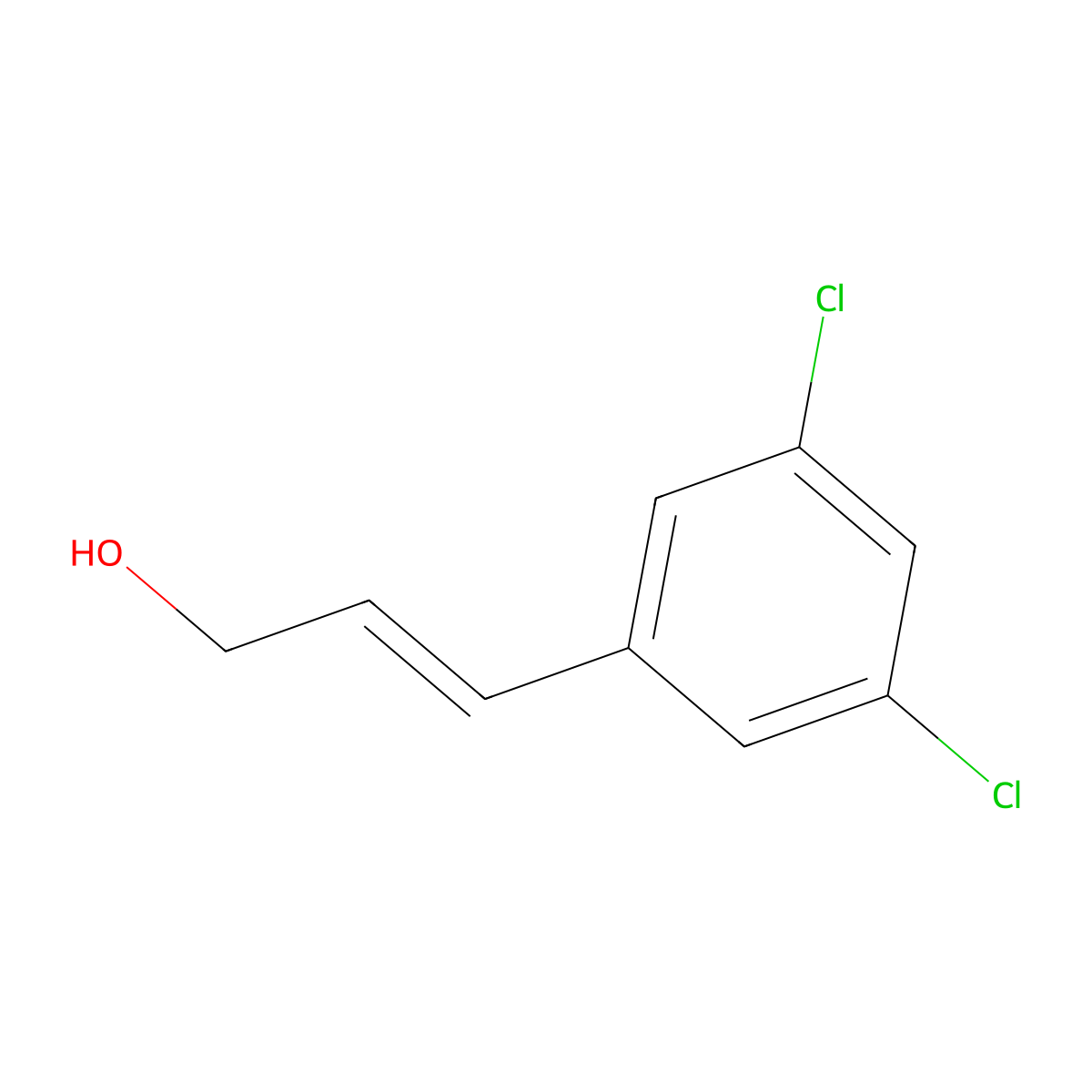 3-(3,5-Dichlorophenyl)prop-2-en-1-ol molecular structure, CAS 210115-52-9