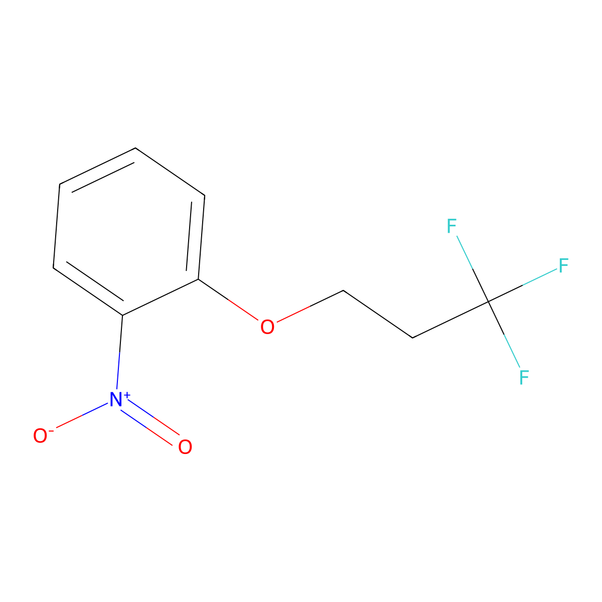 1-Nitro-2-(3,3,3-trifluoropropoxy)benzene molecular structure, CAS 2101195-81-5