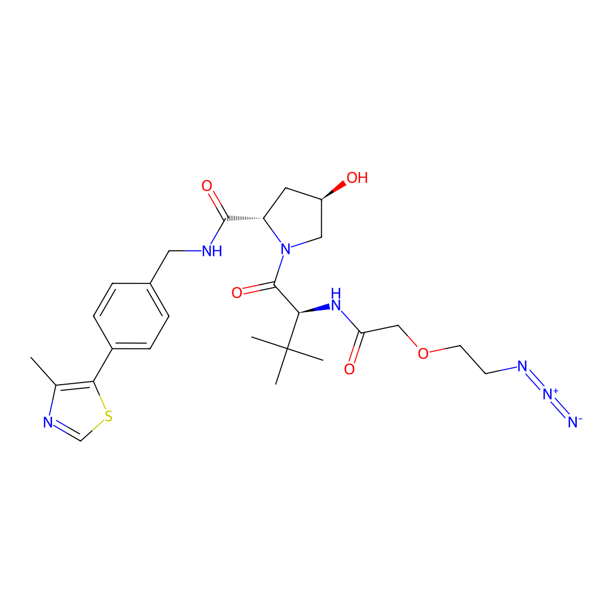 E3 ligase Ligand-Linker Conjugates 3 molecular structure, CAS 2101200-09-1