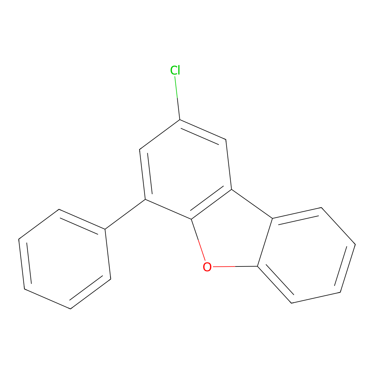 2-Chloro-4-phenyldibenzo[b,d]furan molecular structure, CAS 2101467-19-8