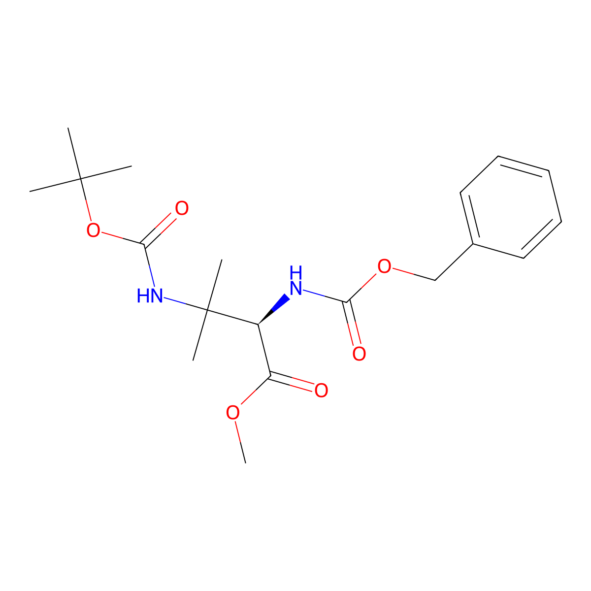 3-[[(1,1-Dimethylethoxy)carbonyl]amino]-N-[(phenylmethoxy)carbonyl]-D-valine methyl ester molecular structure, CAS 2101642-27-5