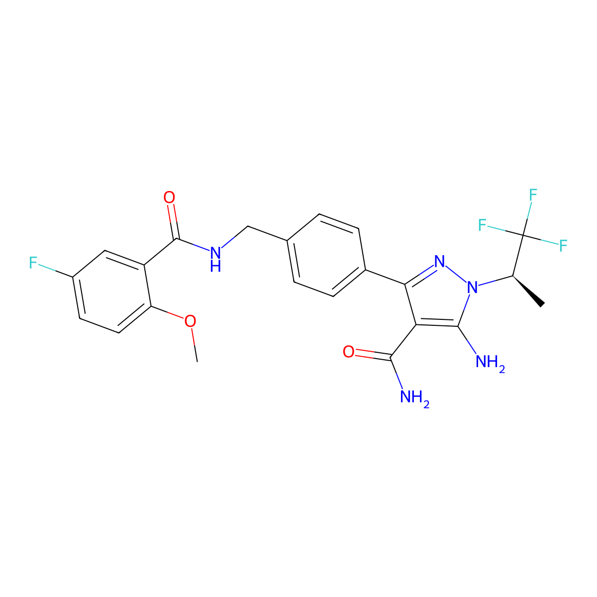 (R)-Pirtobrutinib molecular structure, CAS 2101700-14-3