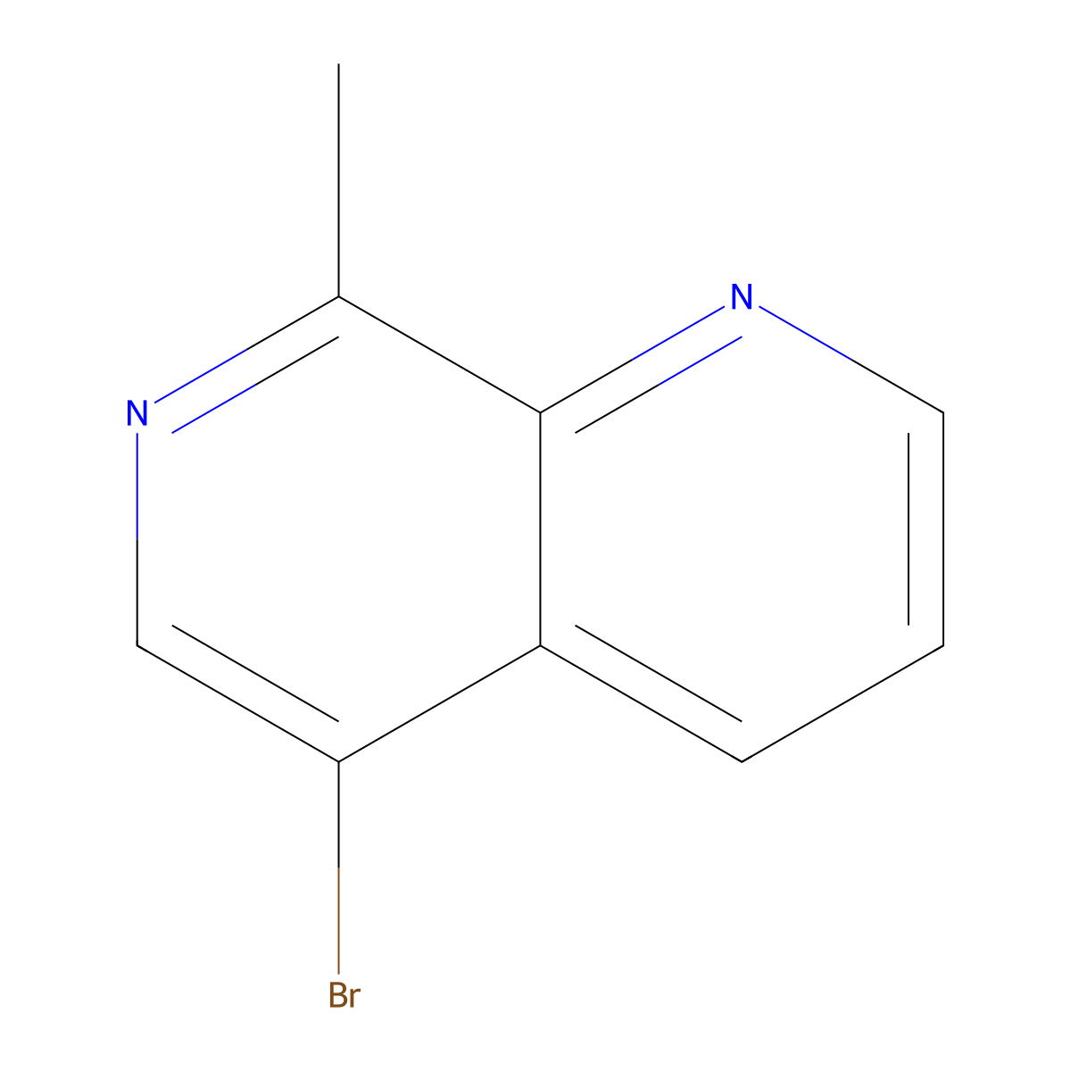 5-Bromo-8-methyl-1,7-naphthyridine molecular structure, CAS 2101944-54-9