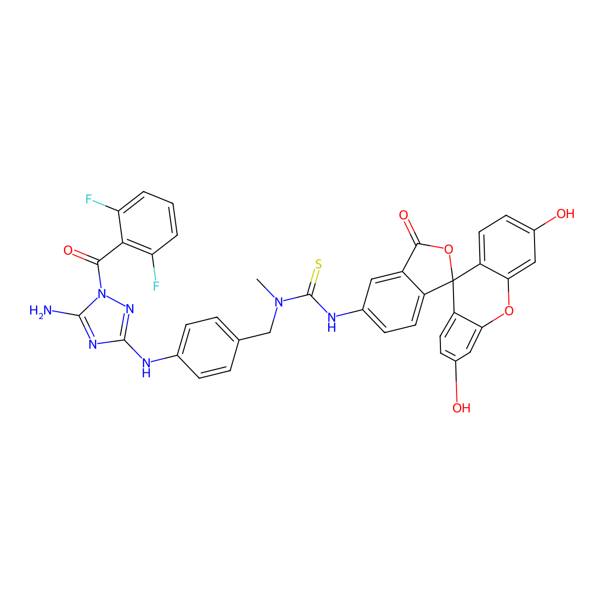 JAK2 JH2 Tracer molecular structure, CAS 2101955-00-2