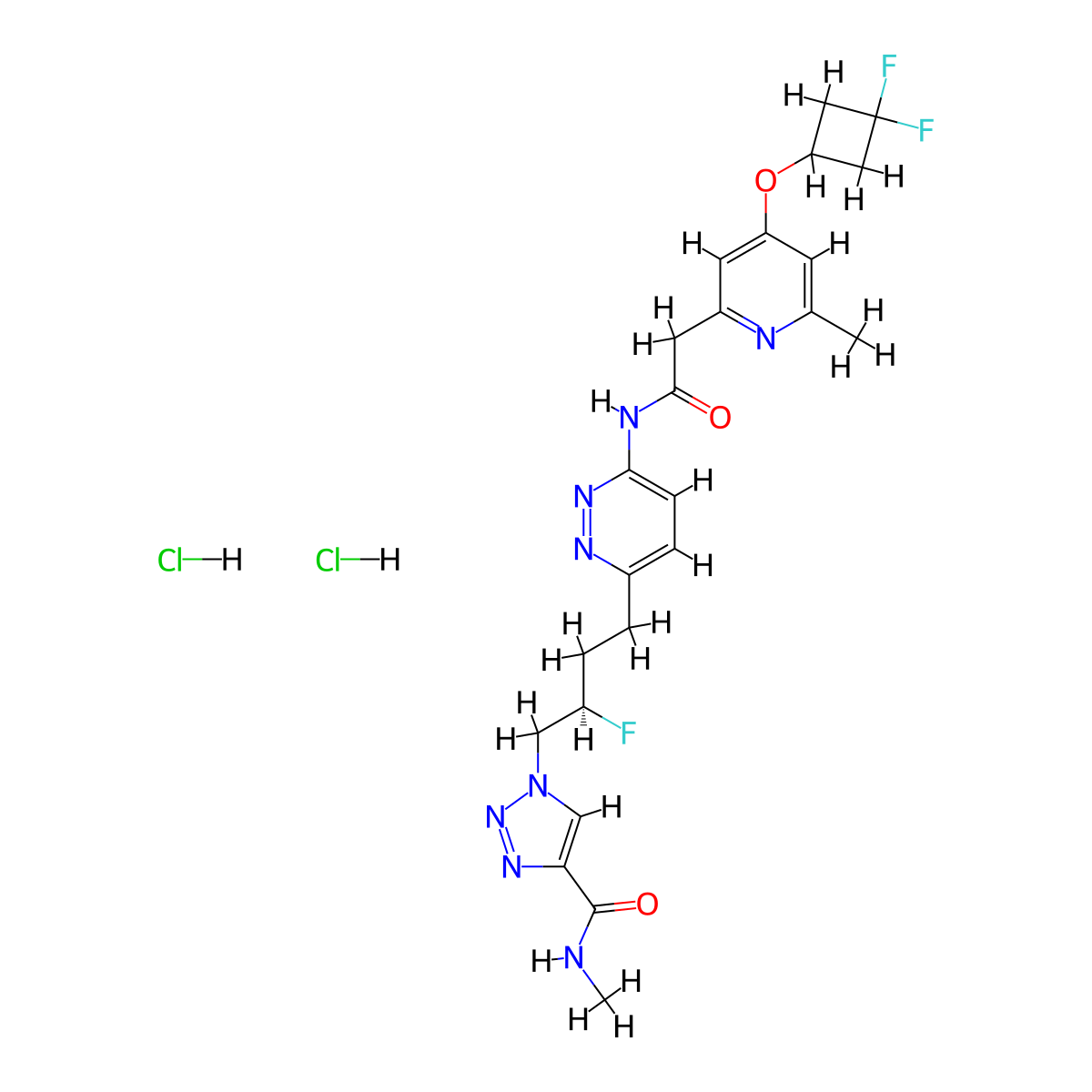 IPN60090 dihydrochloride molecular structure, CAS 2102101-72-2