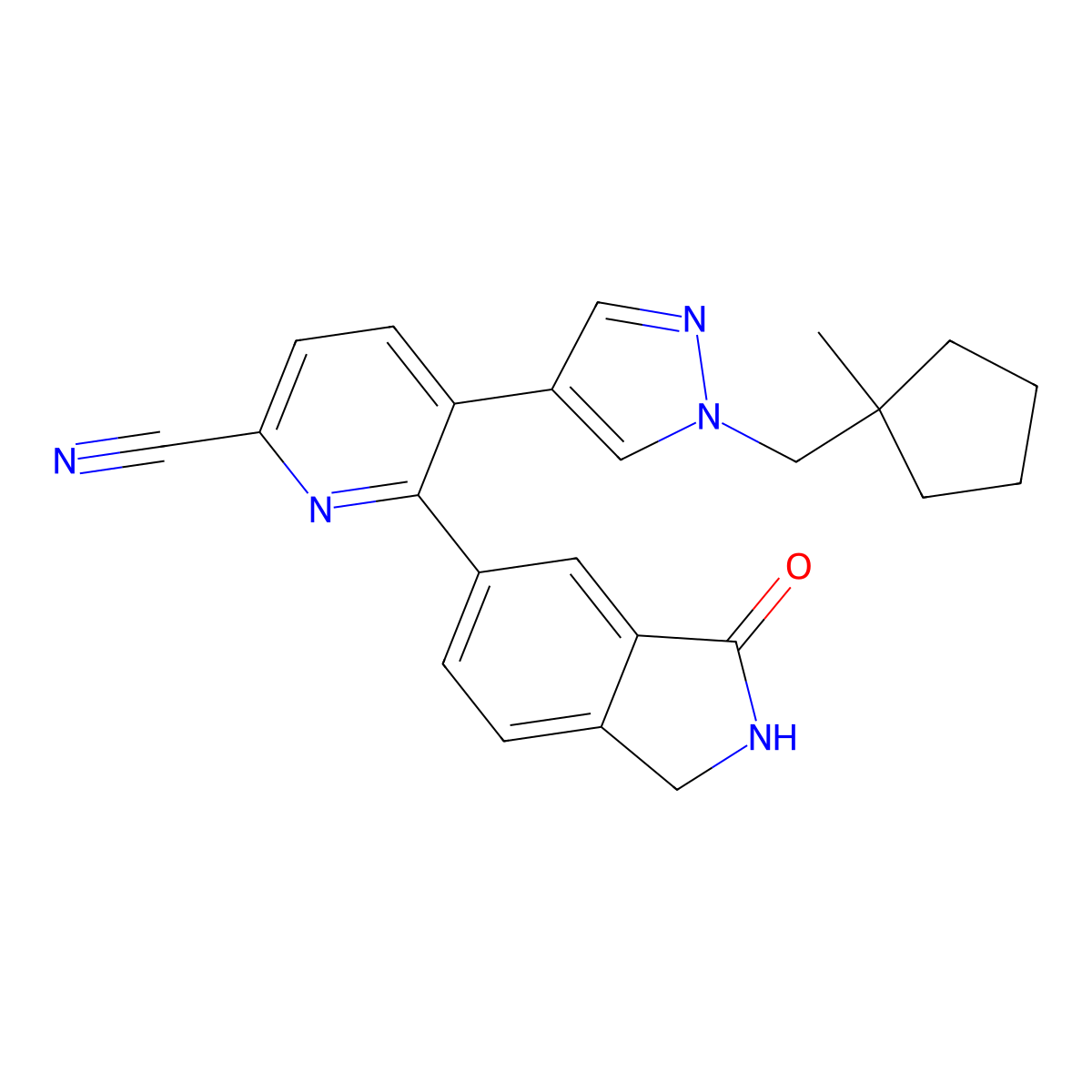 N-Demethyl MK-6884 molecular structure, CAS 2102194-36-3