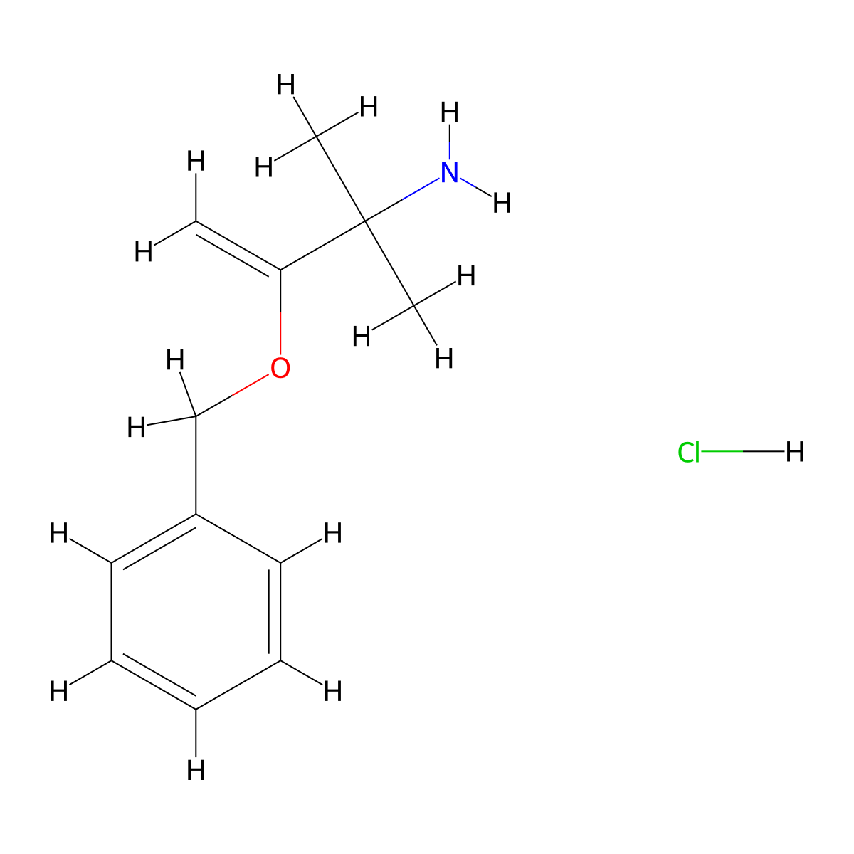 3-(Benzyloxy)-2-methylbut-3-EN-2-amine hcl molecular structure, CAS 2102410-85-3