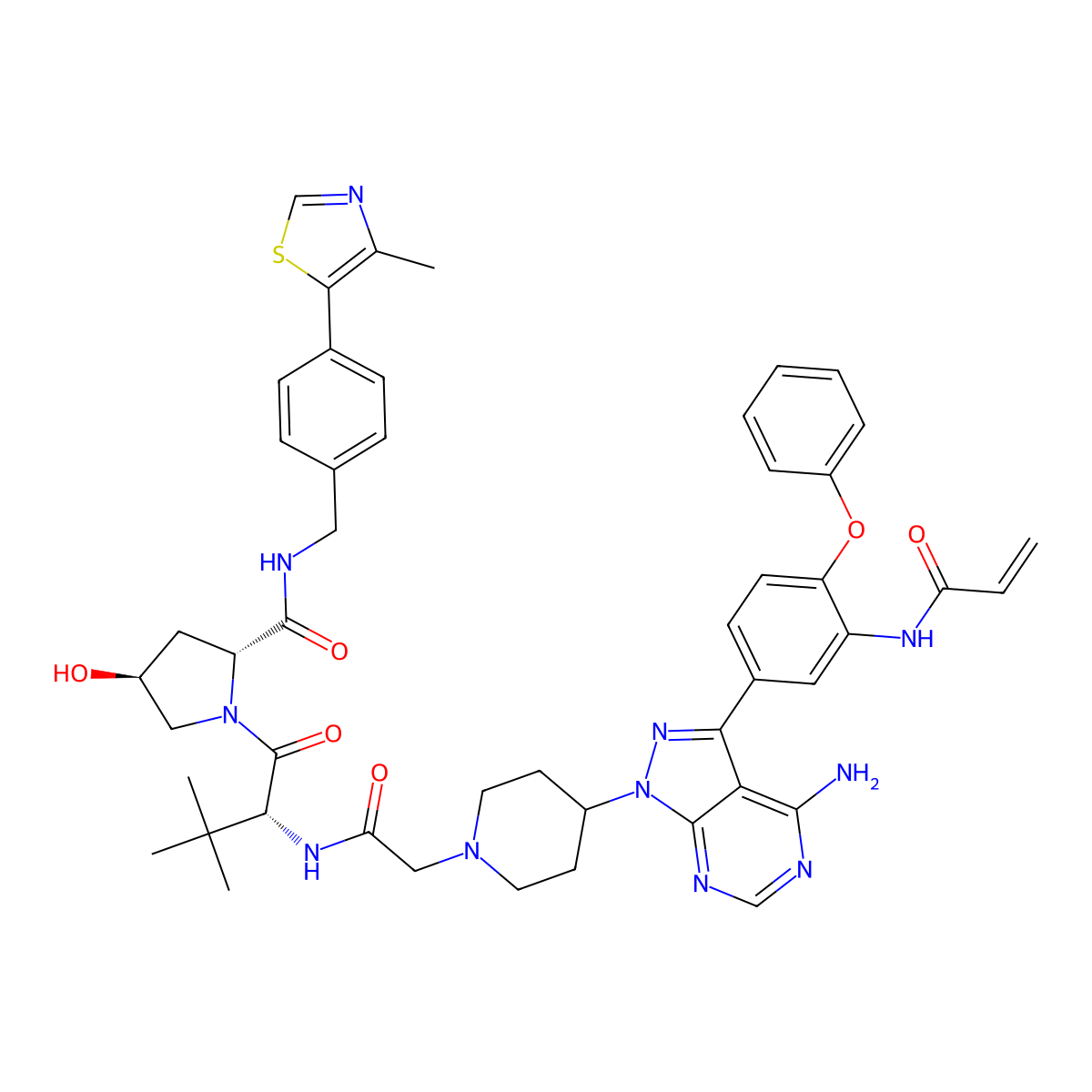 PROTAC Her3 Degrader-8 molecular structure, CAS 2103331-95-7