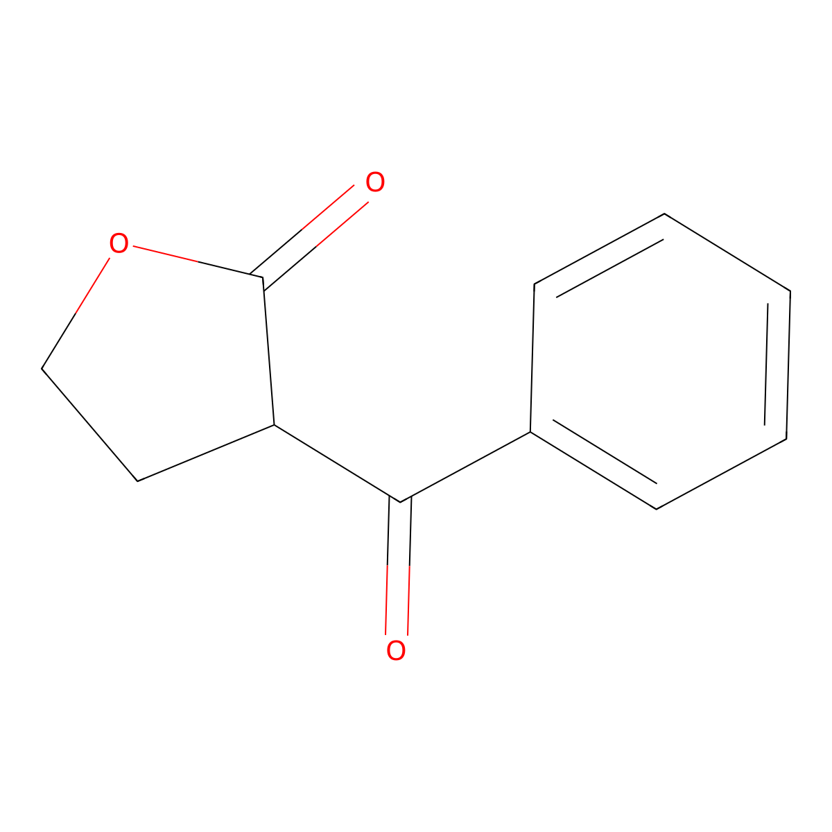 3-Benzoyloxolan-2-one molecular structure, CAS 21034-21-9