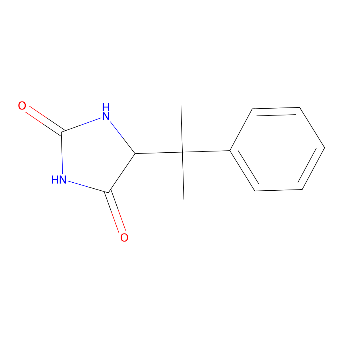 5-(2-Phenylpropan-2-YL)imidazolidine-2,4-dione molecular structure, CAS 2103616-83-5
