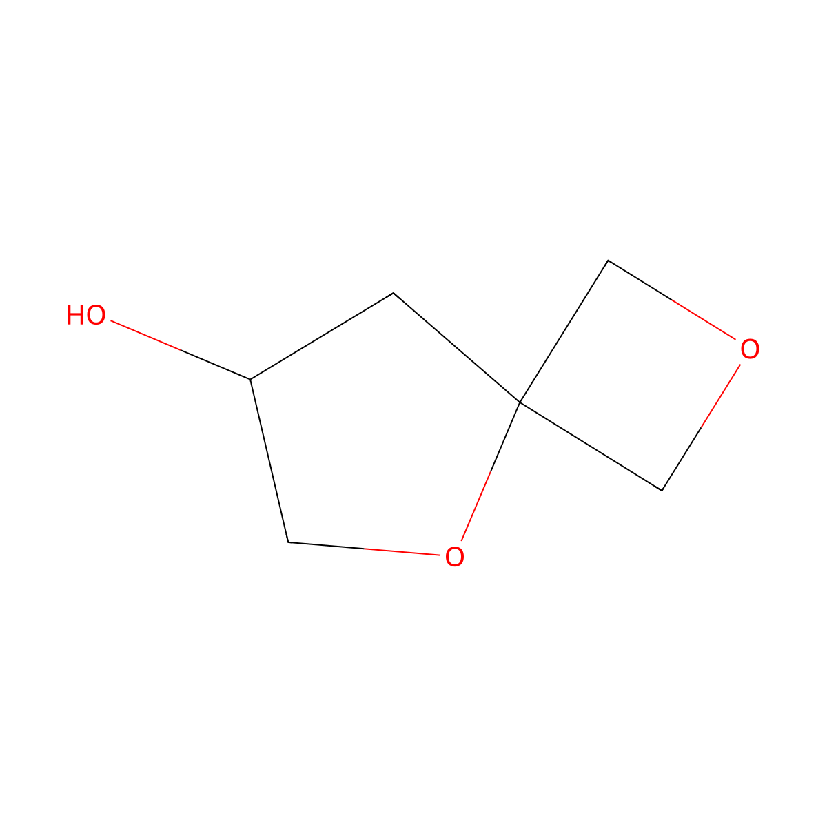 2,5-Dioxaspiro[3.4]octan-7-ol molecular structure, CAS 2103729-77-5