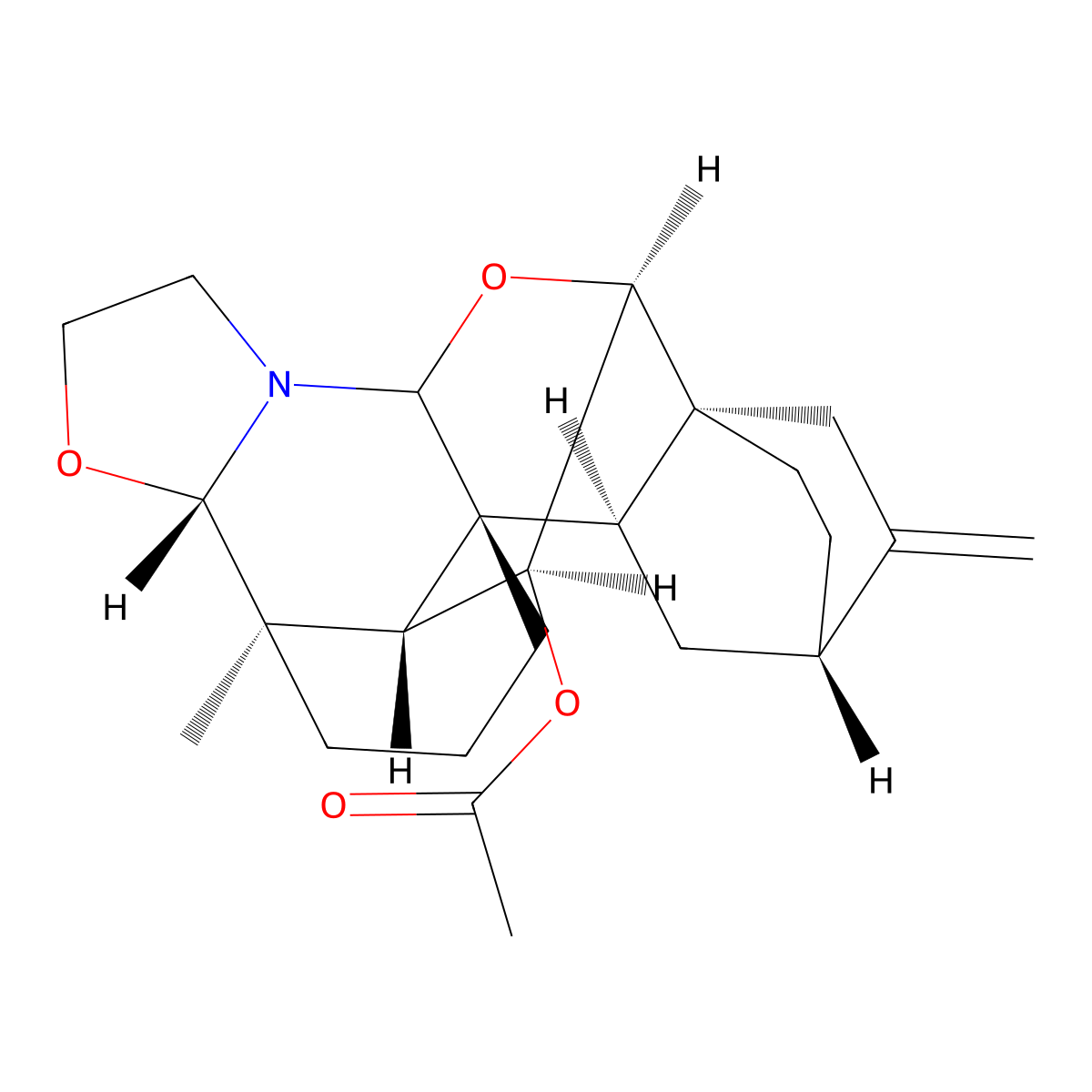 Spiradine F molecular structure, CAS 21040-64-2