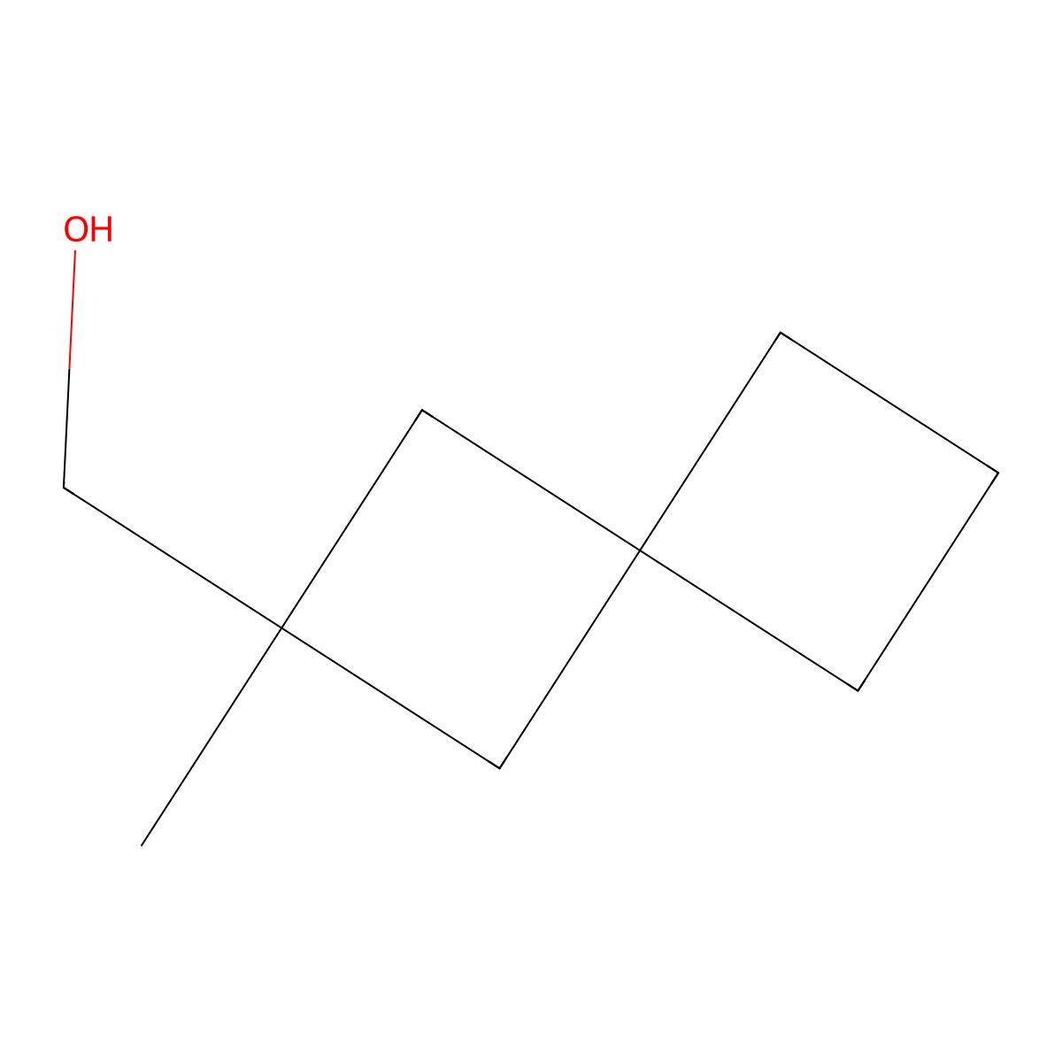 {2-Methylspiro[3.3]heptan-2-yl}methanol molecular structure, CAS 2104469-47-6