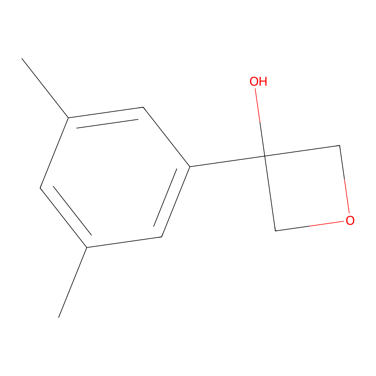3-(3,5-Dimethylphenyl)-3-oxetanol molecular structure, CAS 2104720-45-6