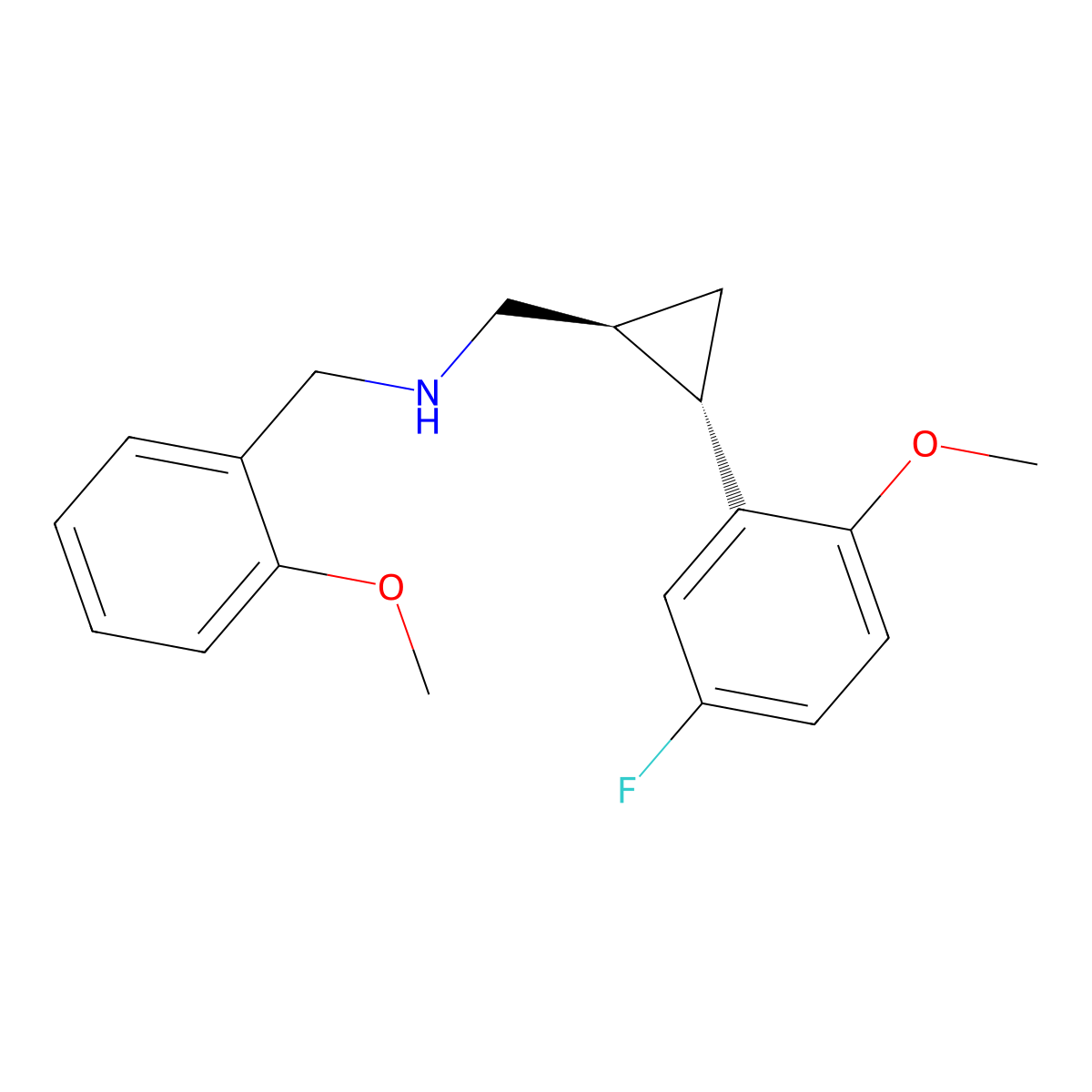 5-HT2C agonist-3 (free base) molecular structure, CAS 2104810-17-3