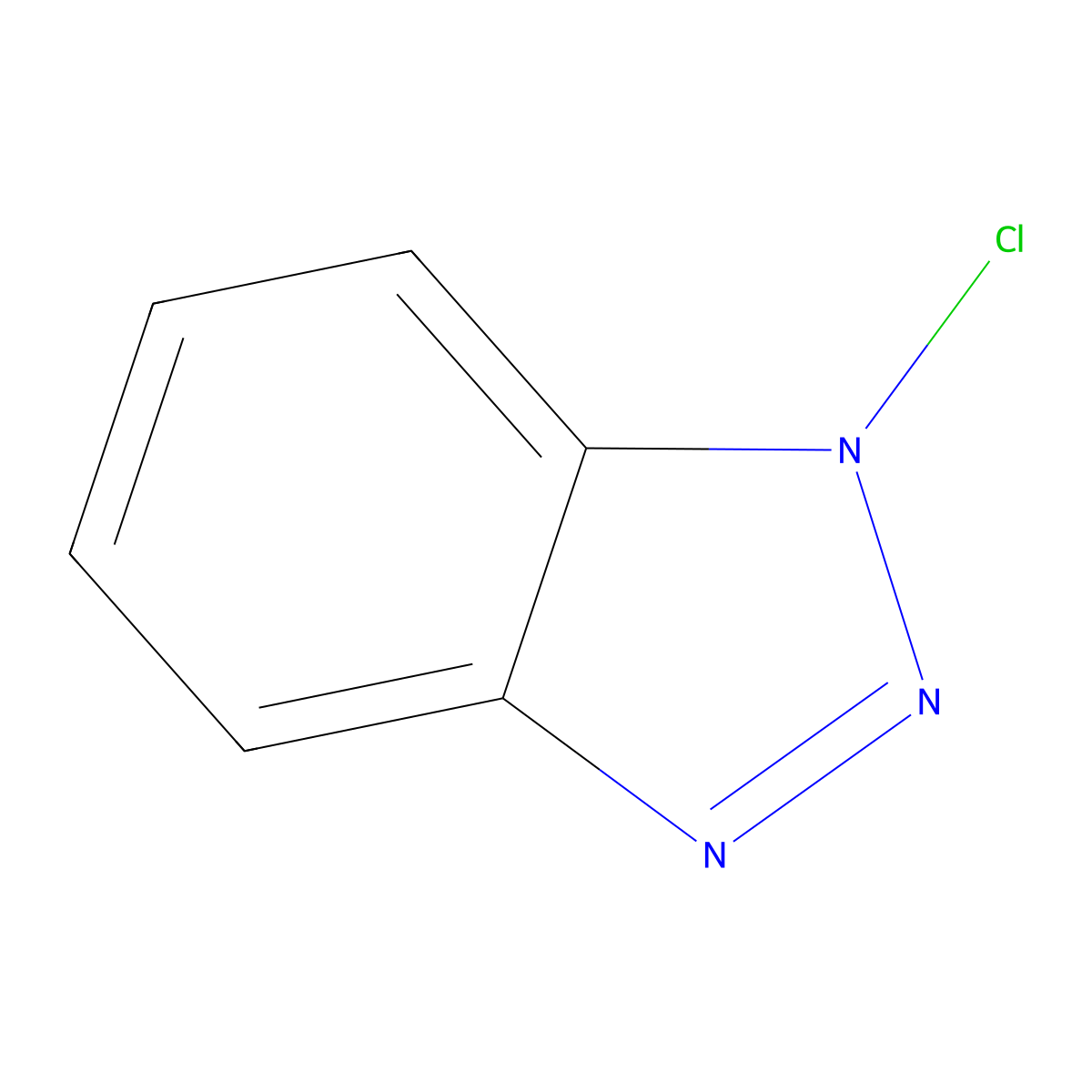1-Chlorobenzotriazole molecular structure, CAS 21050-95-3