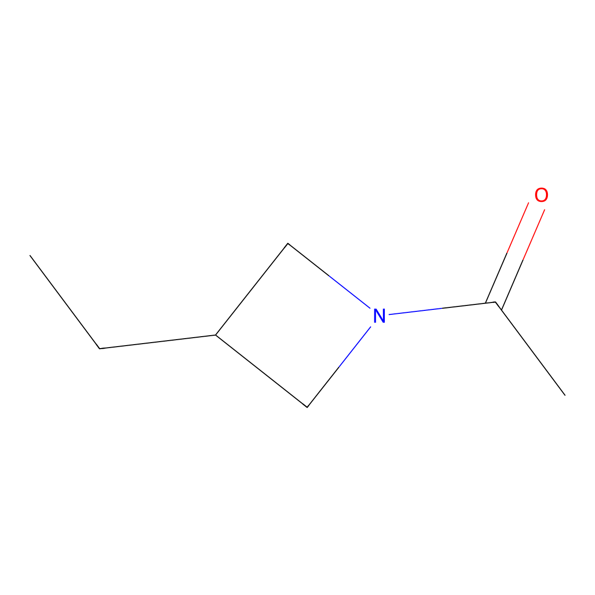 1-(3-Ethylazetidin-1-yl)ethan-1-one molecular structure, CAS 2105224-51-7