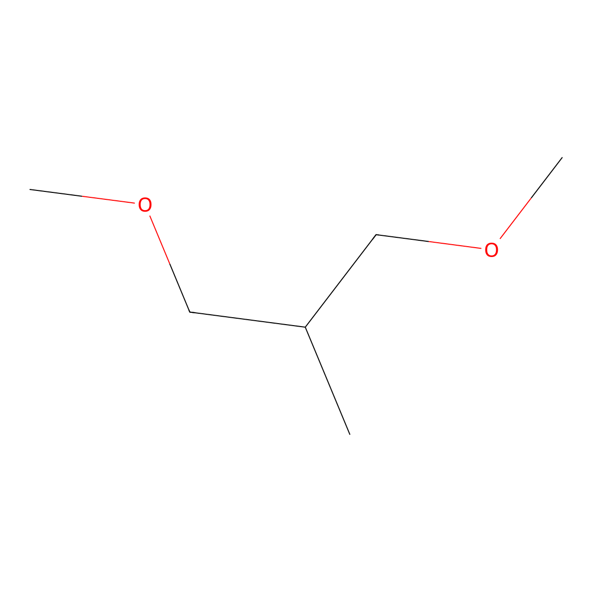 1,3-Dimethoxy-2-methylpropane molecular structure, CAS 210528-98-6