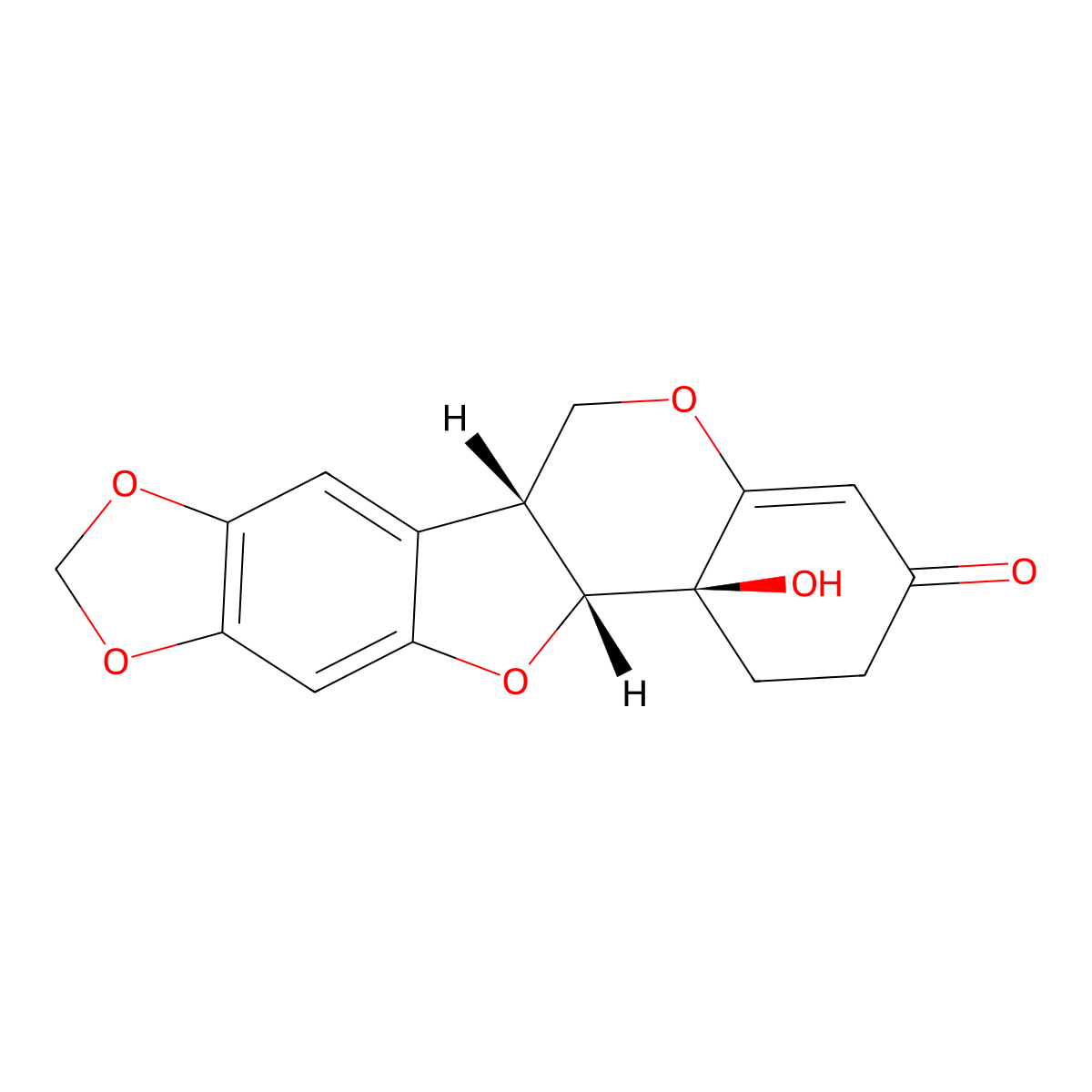 1,11b-Dihydro-11b-hydroxymaackiain molecular structure, CAS 210537-05-6