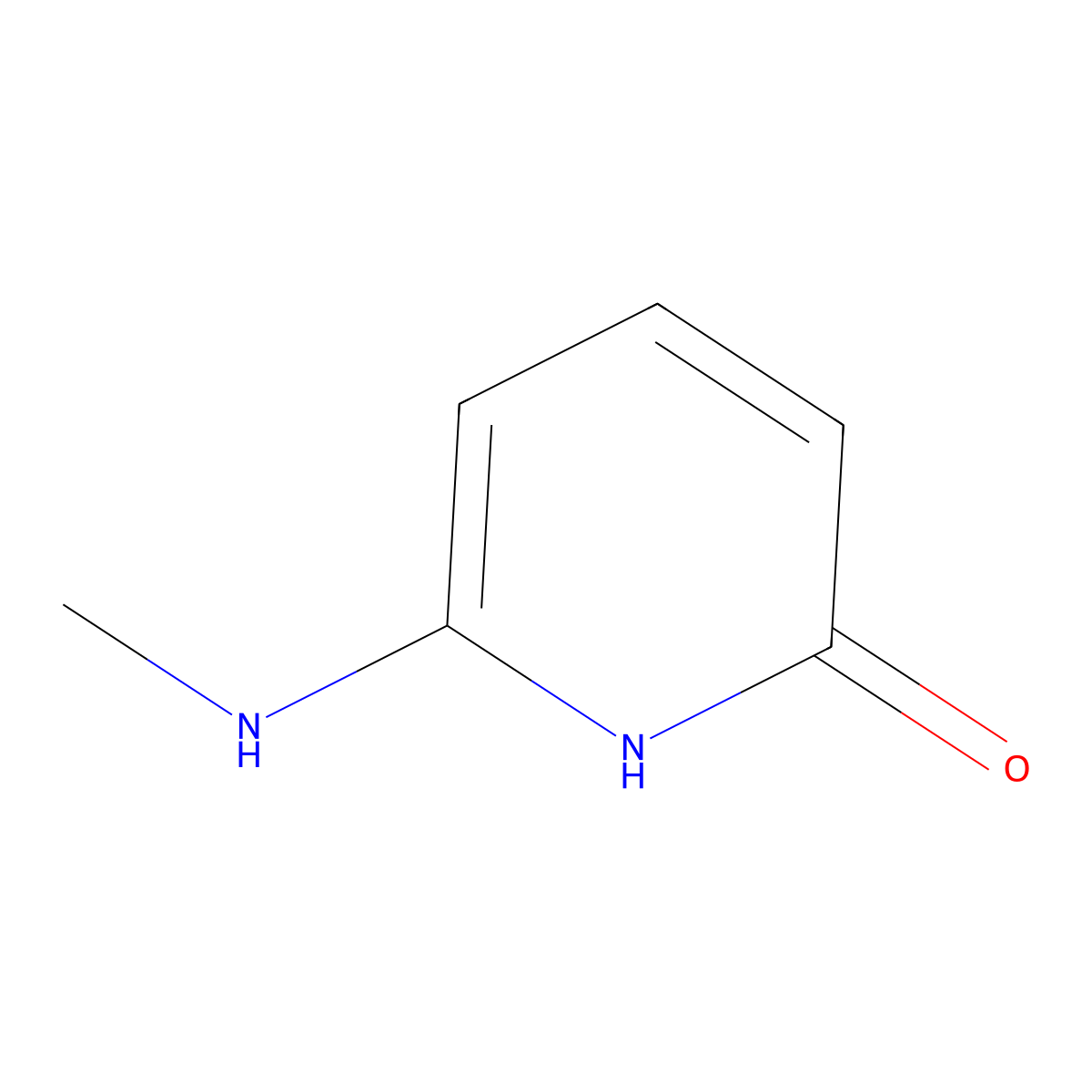 6-(Methylamino)pyridin-2-ol molecular structure, CAS 210551-80-7