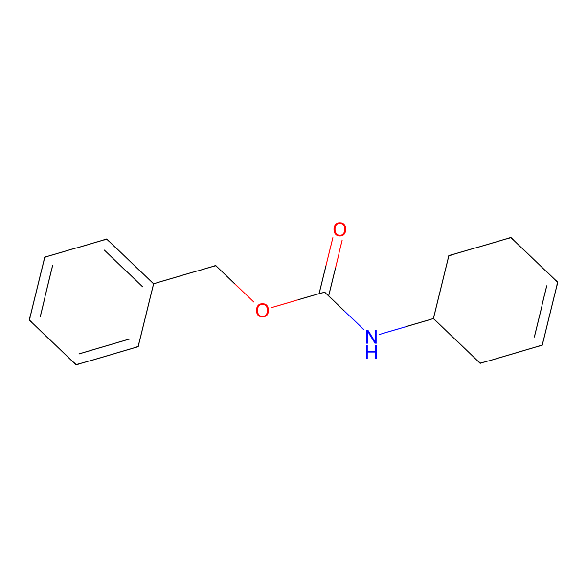 (3-Cyclohexenyl)carbamic acid benzyl ester molecular structure, CAS 210574-45-1