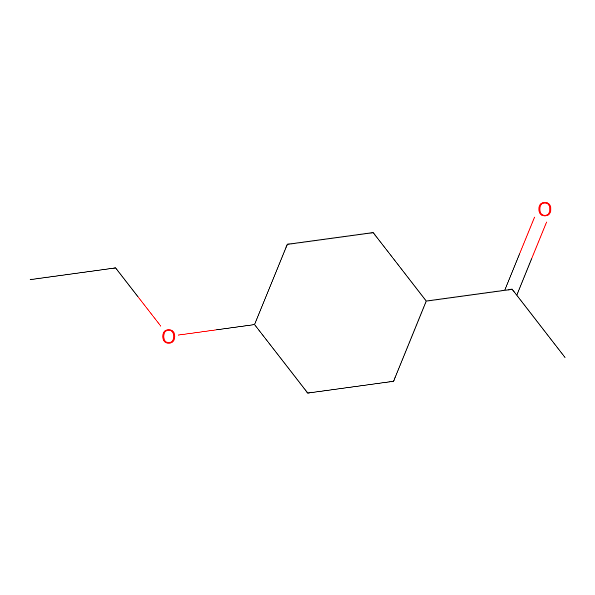 1-(4-Ethoxycyclohexyl)ethan-1-one molecular structure, CAS 2105781-45-9