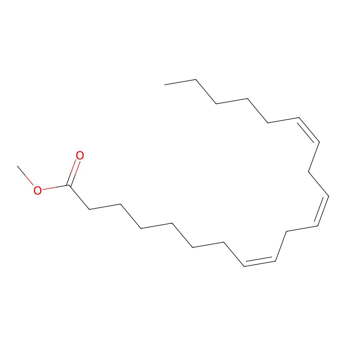 Methyl dihomo-gamma-linolenate molecular structure, CAS 21061-10-9