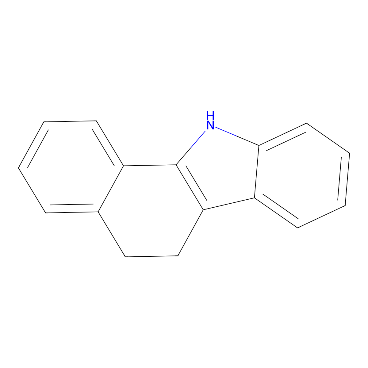 6,11-Dihydro-5H-benzo(a)carbazole molecular structure, CAS 21064-49-3