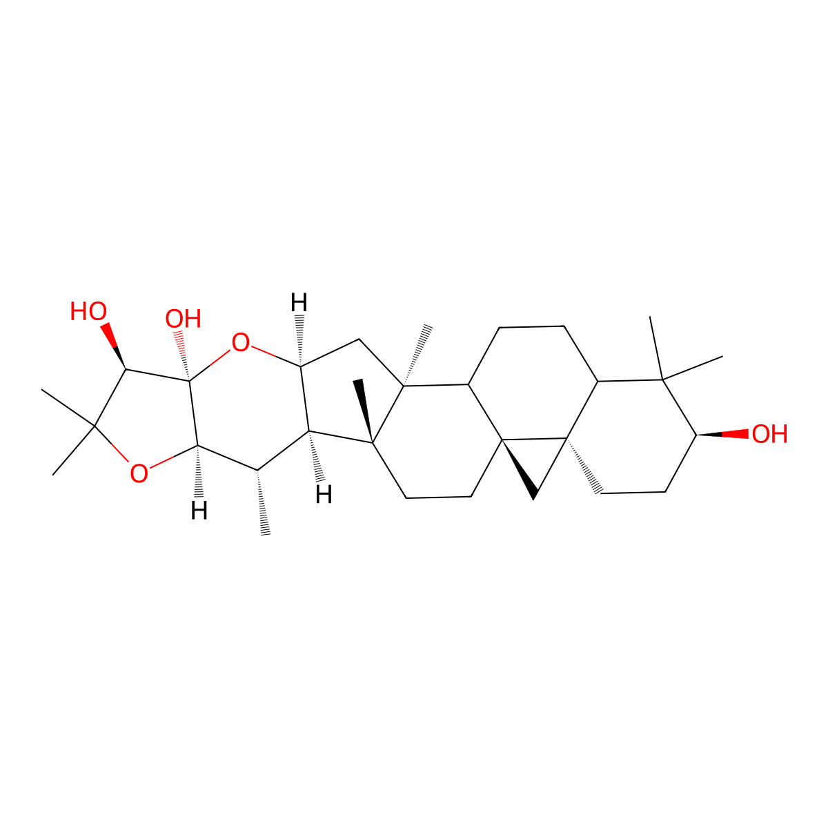 Cimiacerin B molecular structure, CAS 210643-85-9