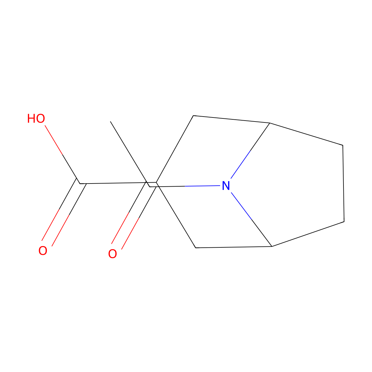 8-Acetyl-8-azabicyclo[3.2.1]octane-3-carboxylic acid molecular structure, CAS 2106512-10-9