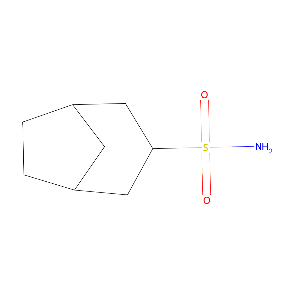 Bicyclo[3.2.1]octane-3-sulfonamide molecular structure, CAS 2106631-79-0