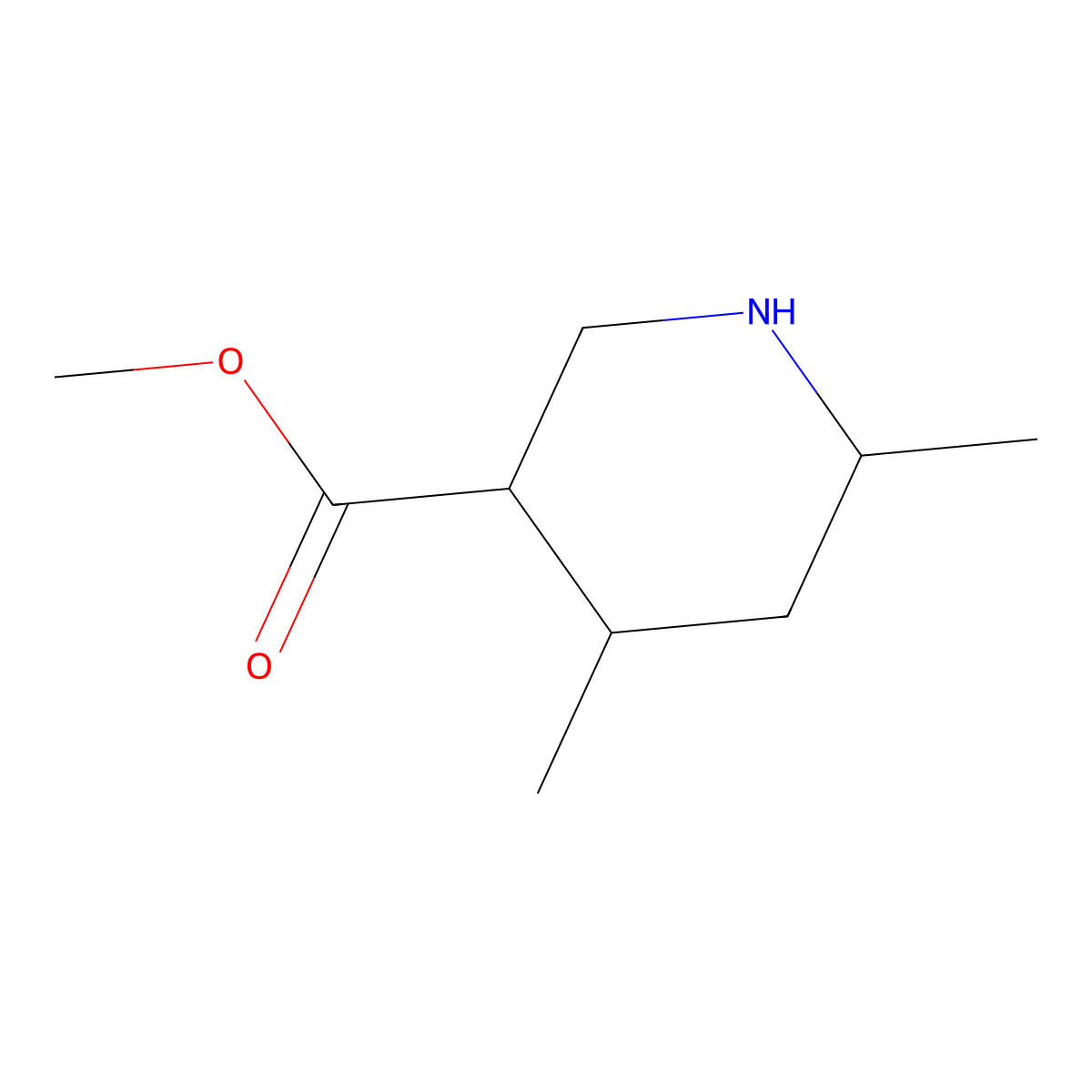 Methyl 4,6-dimethylpiperidine-3-carboxylate molecular structure, CAS 2106705-13-7