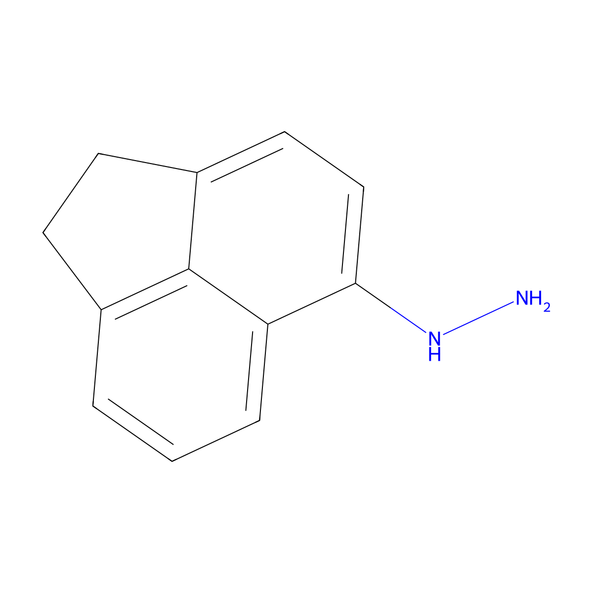 (1,2-Dihydroacenaphthylen-5-YL)hydrazine molecular structure, CAS 210696-80-3